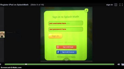 ispyashmatt|splash learn math log in.
